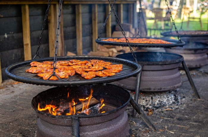 Houtvuur barbecue