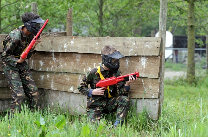 kinder paintballen
