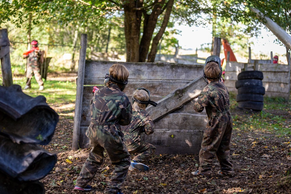 kinder paintballen