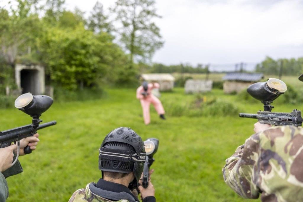 Outdoor paintball
