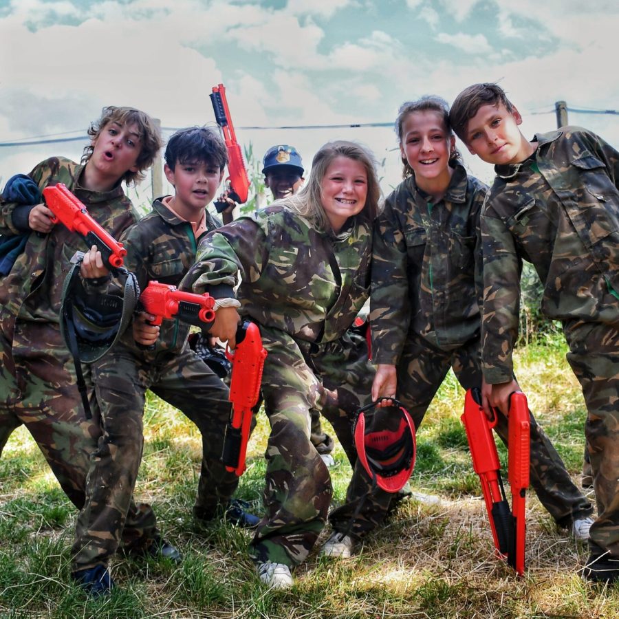 Kinderfeest paintball