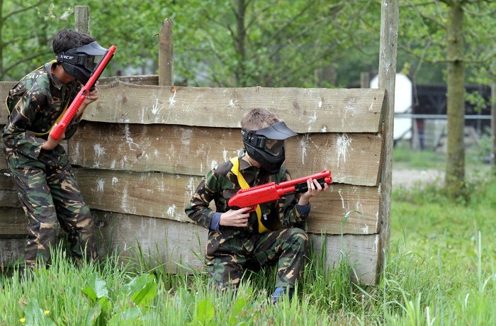 Kinderfeest paintball