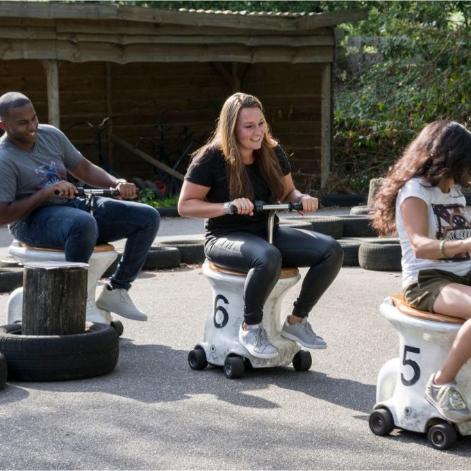 Wc potten race